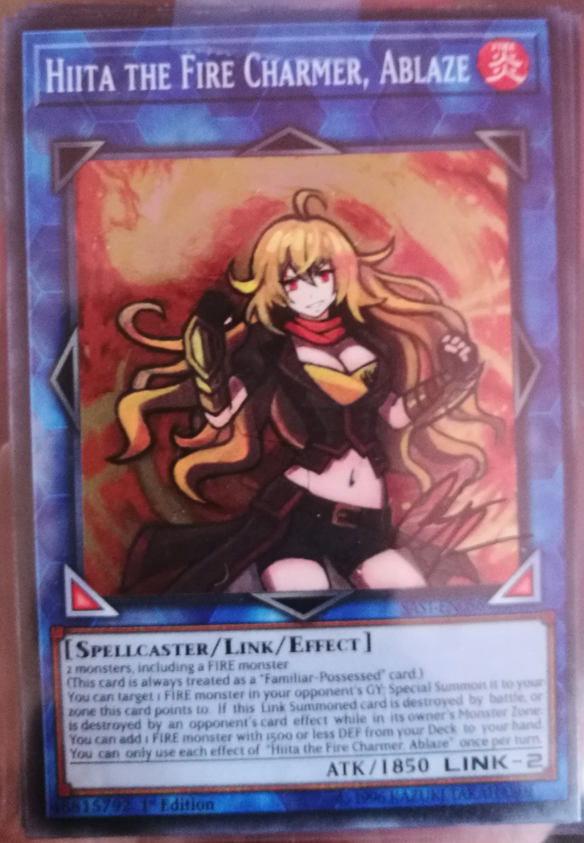 paint over a yu-gi-oh card